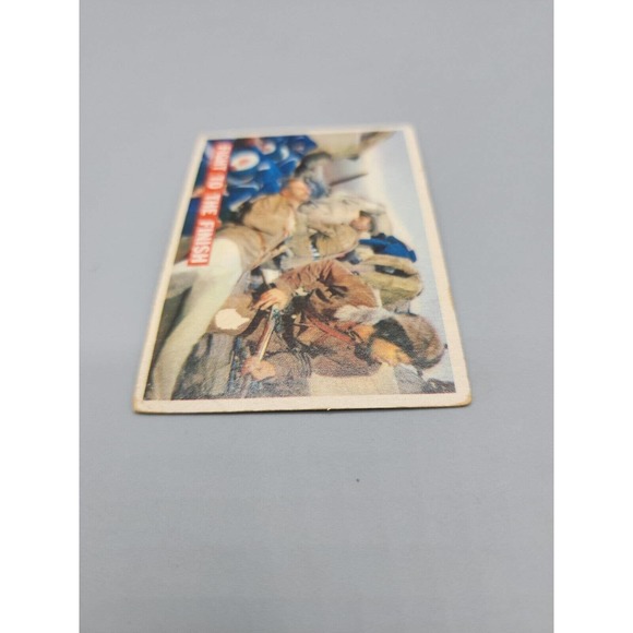 Davy Crockett Fight To The Finish Card 1956 Disney #78 Trading Card - Picture 3 of 6